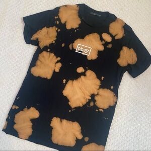 BLEACHED obey shirt
